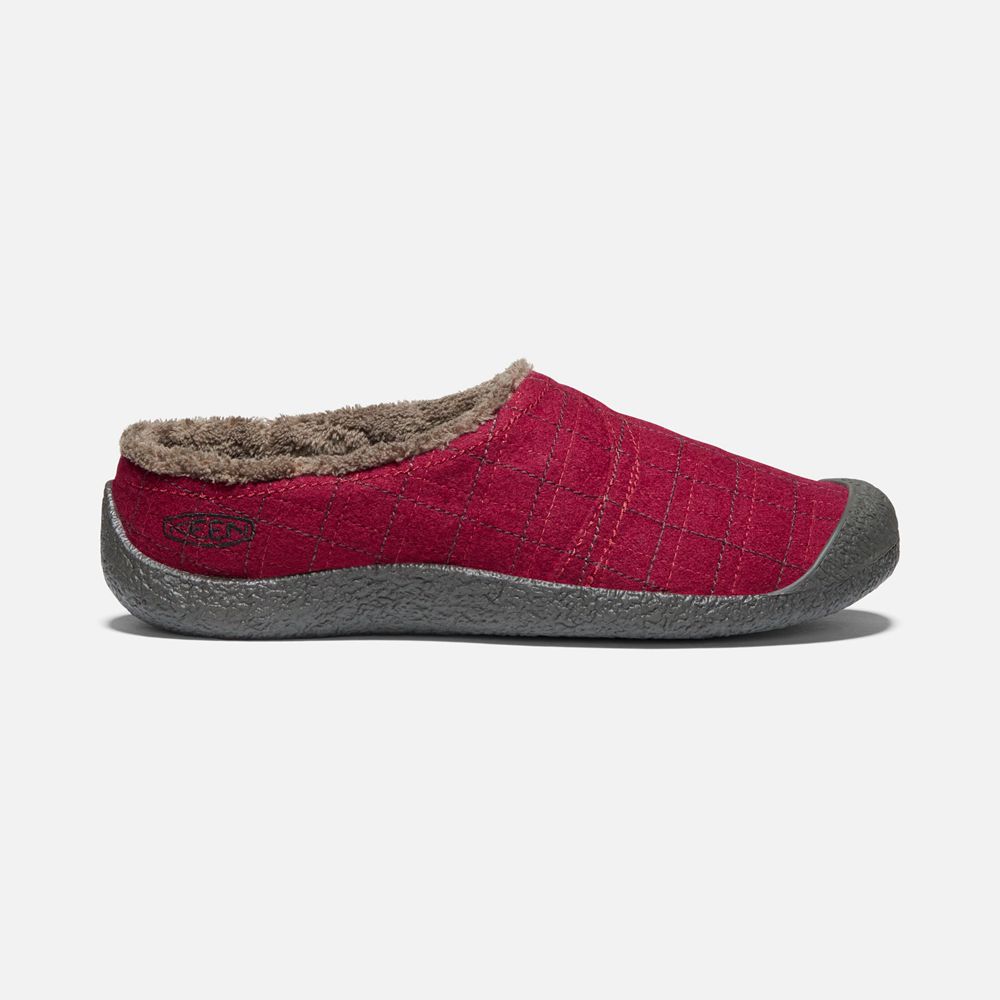 Chaussons Keen Femme Rouge | Howser Wrap Slide | BZDPR-1372